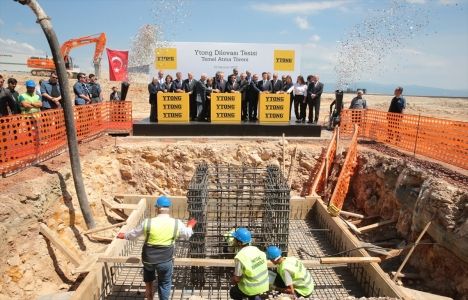 Türk Ytong Dilovası Fabrikasının İnşaatı Başladı