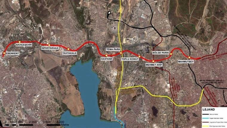Mahmutbey Ispartakule Esenyurt Metro İhalesi Yapıldı