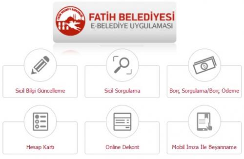 Fatih Belediyesi emlak vergisi sorgulama? Fatih Belediyesi emlak borcu ödeme? Fatih Belediyesi emlak borcu sorgulama?