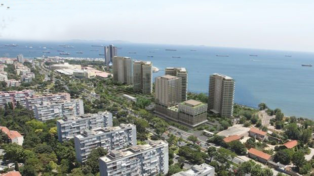 Ataköy Sahildeki İnşaatlar Deniz İçinde Kaldı