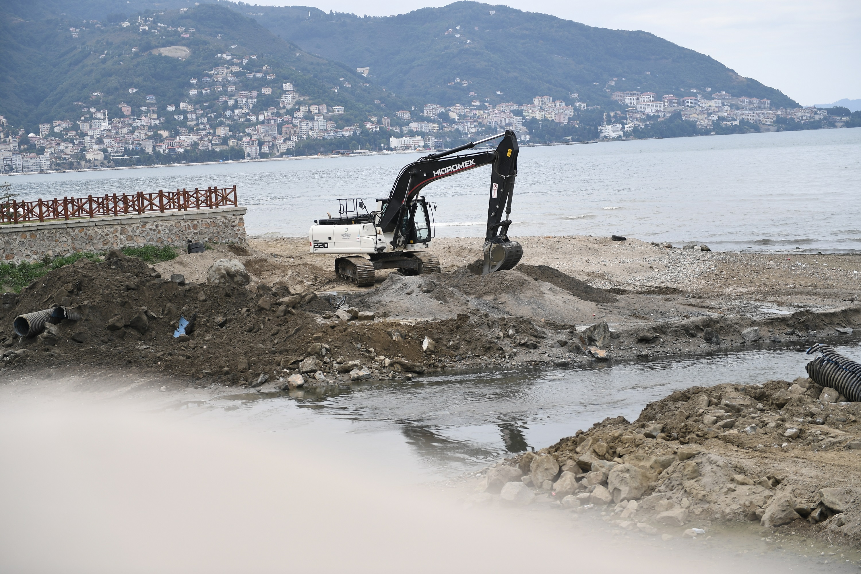 Ordu Mostar Köprüsü'nde Çalışmalar Devam Ediyor