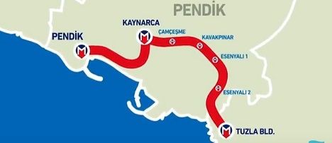 Tavşantepe Tuzla Metrosunun İnşaatı Başladı