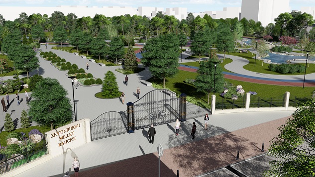 Zeytinburnu Millet Bahçesi'nde Çalışmalar Başlıyor