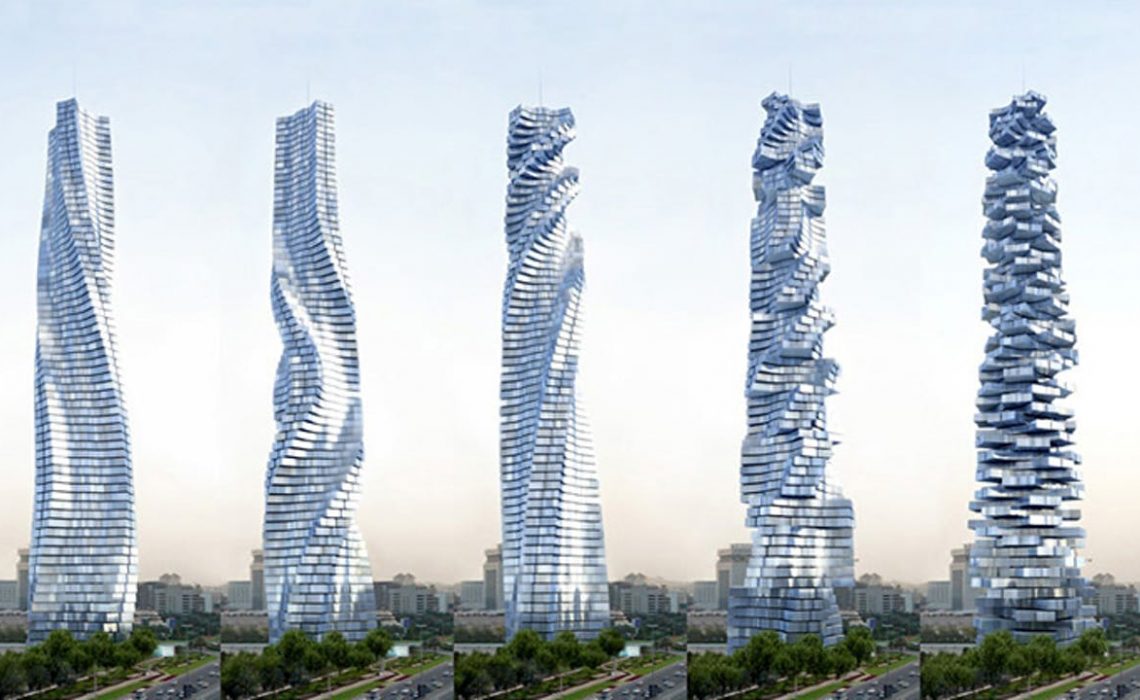 Dünyanın İlk Dönen Kulesi!