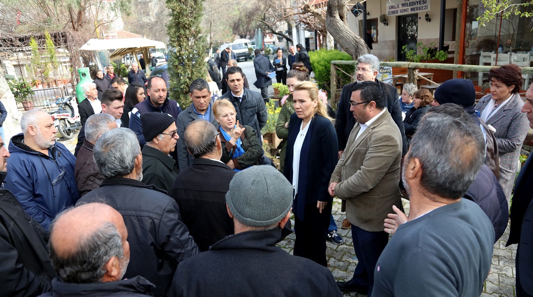 Urla'da Doğalgaz Çalışmaları Başlıyor