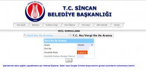 Sincan Belediyesi emlak vergisi sorgulama? Sincan Belediyesi emlak borcu ödeme? Sincan Belediyesi emlak borcu sorgulama?