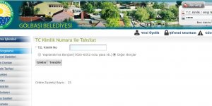 Gölbaşı Belediyesi emlak vergisi sorgulama? Gölbaşı Belediyesi emlak borcu ödeme? Gölbaşı Belediyesi emlak borcu sorgulama?