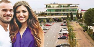 Wesley Sneijder yeni evine taşındı