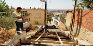 Dik yokuşlara “merdivenli” çözüm