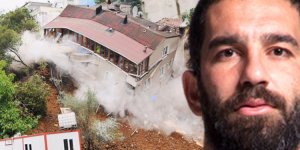 Arda Turan'ın Otel İnşaatının Yanındaki Bina Çöktü