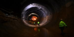 Narlıdere Metrosu'da 570 Metrelik Tünel Kazısı Bitti