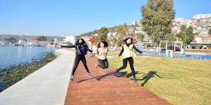 Bayraklı Sahilinde Çalışmalar Tamamlandı