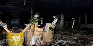 Yapı Market Küle Döndü