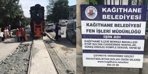 Kağıthane Nostaljik Tramvay İnşaatı Durdu