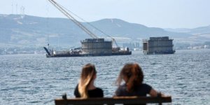 1915 Çanakkale Köprüsü'nün Ayakları Yükseliyor