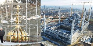 Çamlıca Camisi İnşaatının Yüzde 75’i Bitti