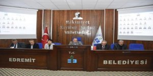 Edremit Belediye Meclisi'nde İmar Görüşüldü