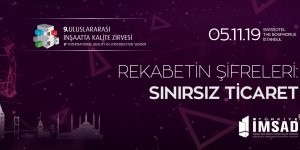 Türkiye İMSAD 9. Uluslararası İnşaatta Kalite Zirvesi 5 Kasım'da