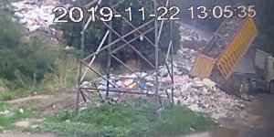 Bornova'da Kaçak Moloz Dökenlere 84 Bin TL Para Cezası