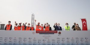 1915Çanakkale Köprüsü'nün Ayakları Tamamlandı