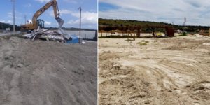 Çeşme'de Kaçak Yapılar Yıkılıyor