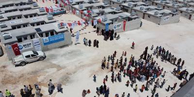 7 Bin 500 Kişilik Briket Ev Projesinin Birinci Etabını Tamamladı