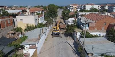 Bergama'da 10 Yıllık Yol Sorunu Çözülüyor