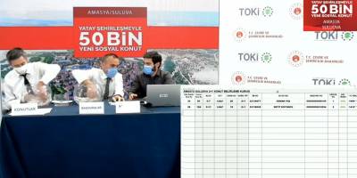 TOKİ Amasya Suluova Kura Sonuçları