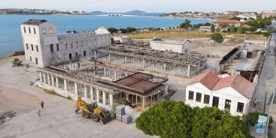 Ayvalık Kırlangıç Fabrikasında Restorasyon Çalışmaları Hızlandı