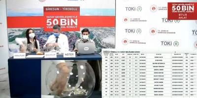 TOKİ Giresun Tirebolu Kura Sonuçları