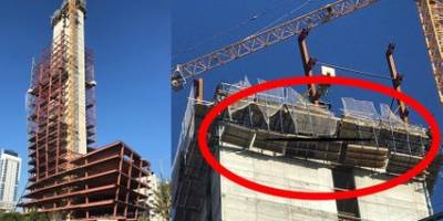 Depremde Gökdelen İnşaatından Düşen İşçi Hayatını Kaybetti