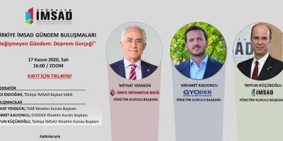 TMB, GYODER ve Türkiye İMSAD Başkanları 'Deprem Gerçeği'ni Konuşacak