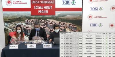 TOKİ Bursa Orhangazi Kura Sonuçları