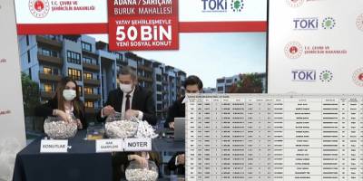 TOKİ Adana Sarıçam Buruk Kura Sonuçları