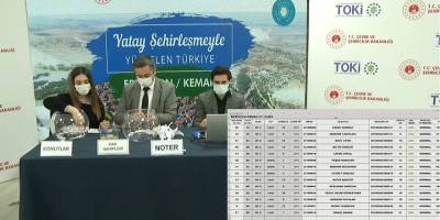 TOKİ Erzincan Kemah Kura Sonuçları