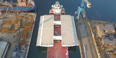 1915 Çanakkale Köprüsü İlk Tabliyesinin Yükleme-Tahliye İşlemi Tamamlandı