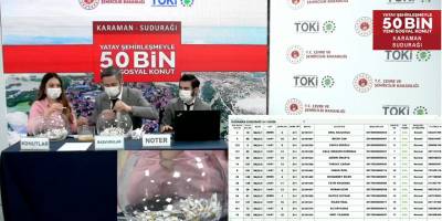 TOKİ Karaman Sudurağı Kura Sonuçları
