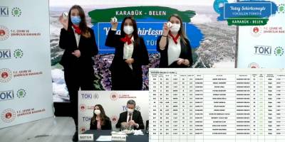 TOKİ Karabük Belen Kura Sonuçları