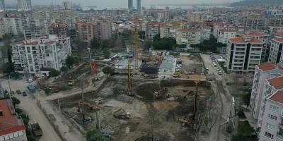 İzmir'deki Deprem Konutlarının Temeli Atıldı