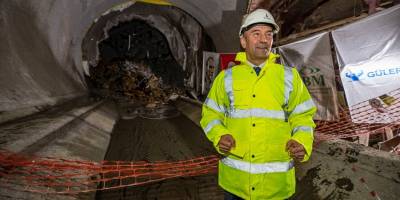 Narlıdere Metrosunda Tünel İnşaatı Tamamlandı