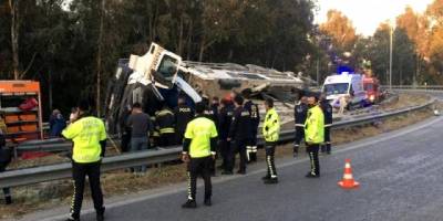 Aydın'da Beton Mikseri Devrildi: 1 Kişi Hayatını Kaybetti