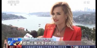 Evrim Kırmızıtaş Başaran Çin Televizyonuna Türkiye Gayrimenkul Piyasasını Anlattı