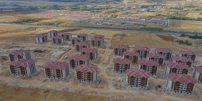 Elazığ'da 15 Bin Deprem Konutunun İnşaatında Sona Gelindi