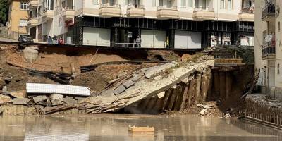 Çöken İstinat Duvarı Nedeniyle Ankara'da Beş Bina Tahliye Edildi