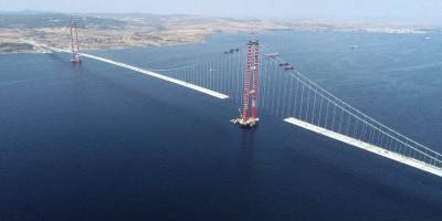 Çanakkale Köprüsünde Son Çalışmalar Yapılıyor