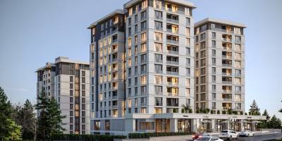 Alya 4 Mevsim Projesinin Satış Ofisi ve Örnek Dairesi Hazır