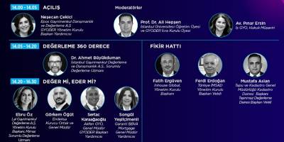 GYODER Çözüm Platformu’nda Değer Kavramı Konuşulacak