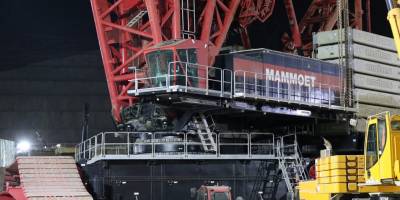 Akkuyu NGS İçin Dünyanın En Güçlü Geleneksel Tasarımlı Paletli Vinci Getirildi