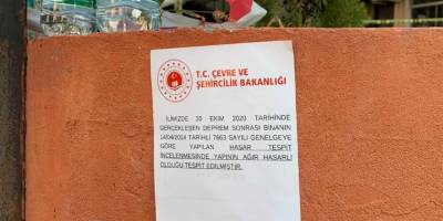 Bakanlığın Ağır Hasarlı Diye Yıktığı Binaya DASK Tadilat Ödemesi Yaptı