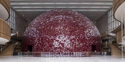 Kaleseramik'ten AKM'nin Kalbine "Kırmız Küre" İmzası